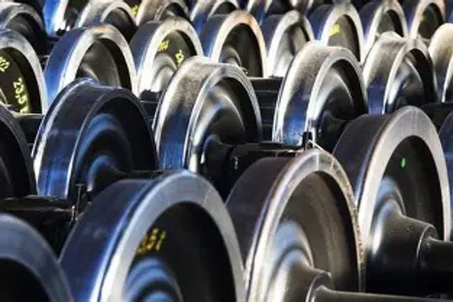 Rail rolling stock wheelsets